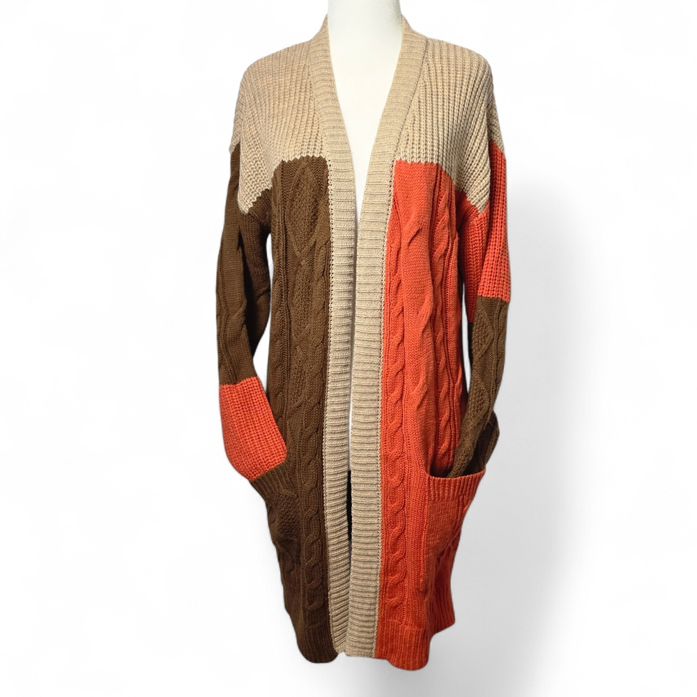 Cato Multicolor Knit Cardigan Sweater